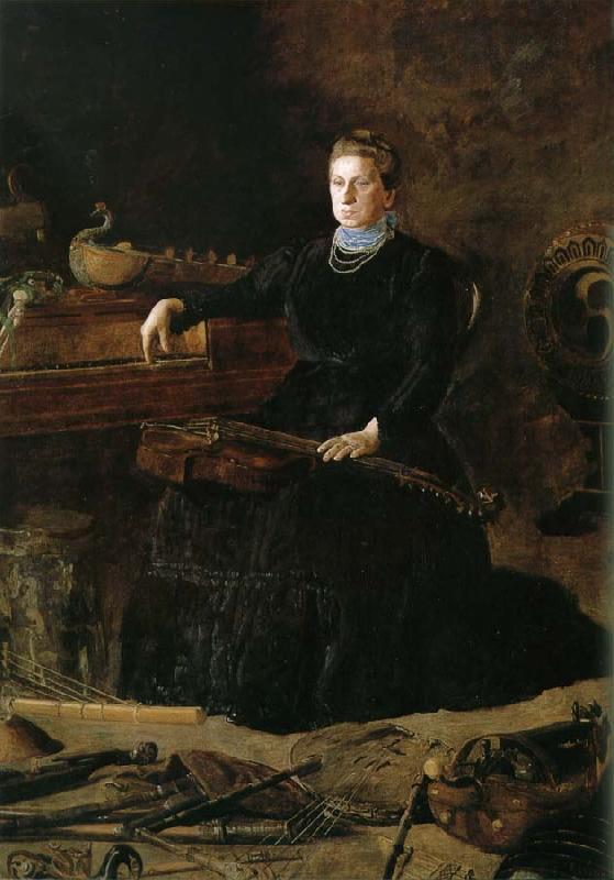 Thomas Eakins William-s Wife China oil painting art